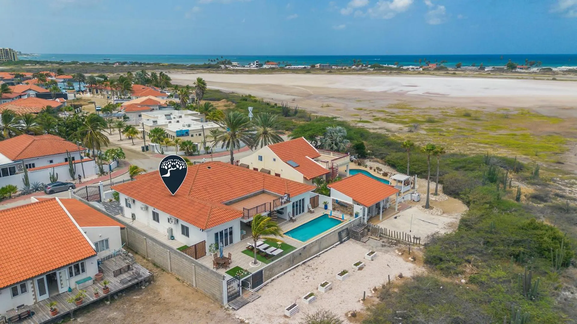 Salina Breeze Sea View Villa & Rooftop By Bocobay Palm Beach Aruba